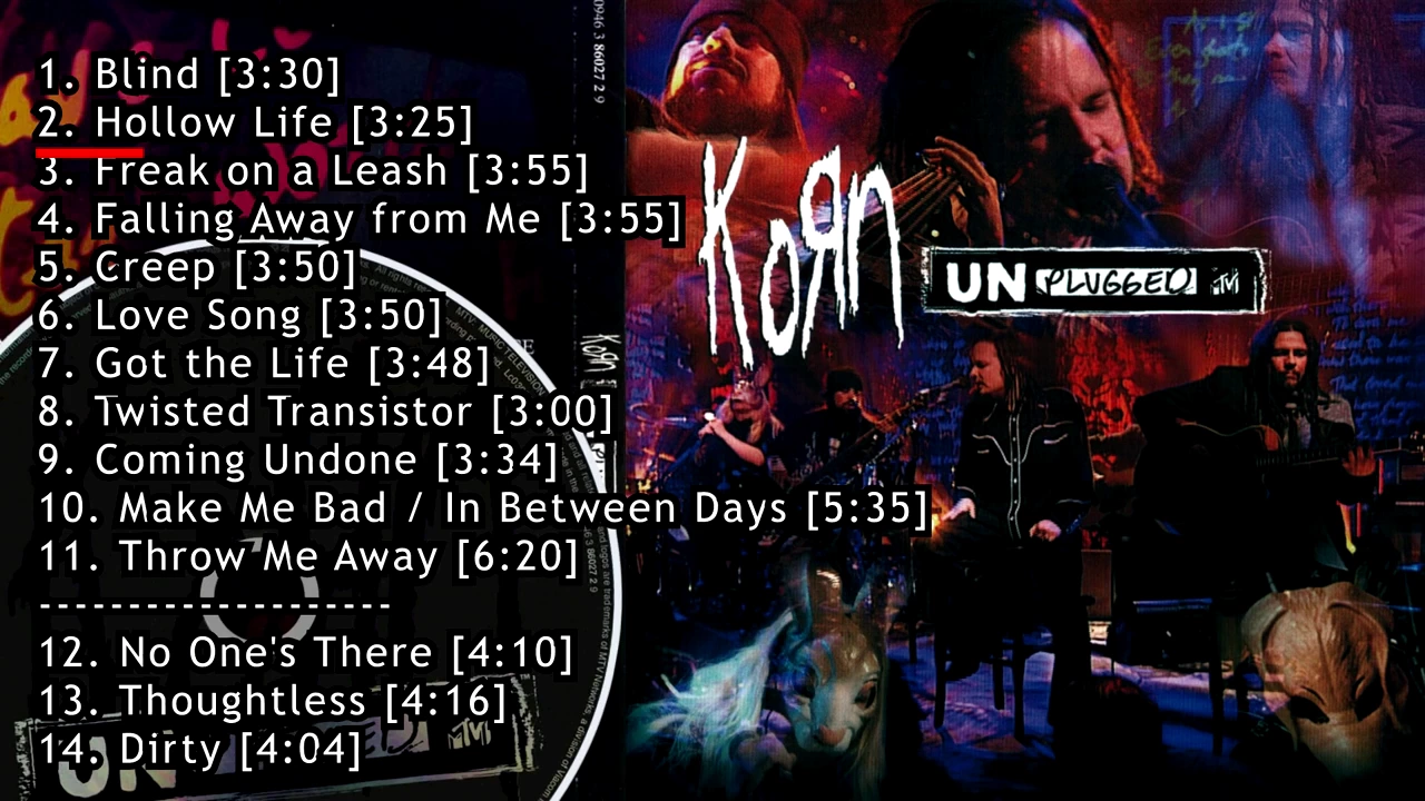 Korn-MTV unplugged(full album)