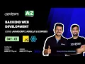 LIVE DAY 01 - Backend Web Development using JavaScript Node js Express COMPLETE in 7