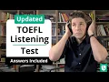 Download Lagu TOEFL Listening Practice Test With Answers