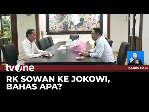 Datang ke Solo, Ridwan Kamil Minta Wejangan Jokowi