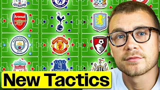 How Every Premier League Team Setup In