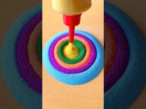 Simple Rangoli | Satisfying Rangoli | Easy Rangoli Tips and Tricks | ASMR #rangoli #satisfying #asmr