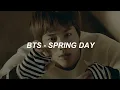 Download Lagu BTS (방탄소년단) - 'Spring Day (봄날)' Easy Lyrics