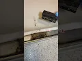 Cleaning up a crime scene with the murderer on scene