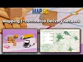 Strategic Logistics Mapping Optimizing E-commerce Delivery with Isochrone Analysis
