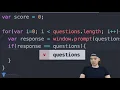 24 Building a Multiple Choice Quiz Javascript Tutorial 24