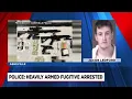 Heavily armed fugitive taken into custody by officers in Asheville
