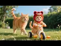 Download Lagu Mama Cat Toils to Raise Kittens – Cooks Big Meals, Knits Warm Clothes \u0026 Gives All Her Love! 🐾🍳🧶❤️