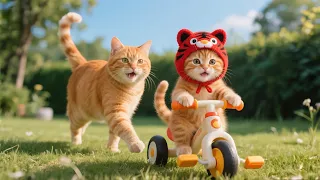 Mama Cat Toils To Raise Kittens Cooks Big Meals Knits Warm Clothes Gives All Her Love 