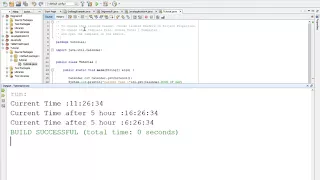Add Subtract Hour Minute and seconds from Curent Time in Java