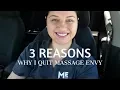 3 REASONS WHY I QUIT MASSAGE ENVY