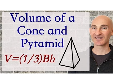 Download MP3 Volume of a Cone and Pyramid - How to Find (Formula)