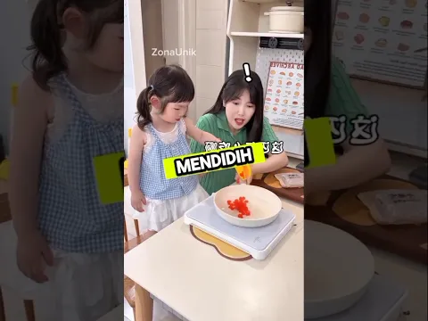 Si bocil bikin ulah, tapi malah jadi dessert super enak
