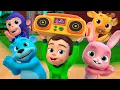 Download Lagu A Ram Sam Sam with Animal Friends | Lalafun Nursery Rhymes \u0026 Kids Songs