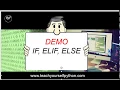 -if-else-elif - CodingDemo