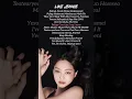 JENNIE - Like Jennie rap lyrics #blackpink #jennie #likejennie #ruby #lyrics