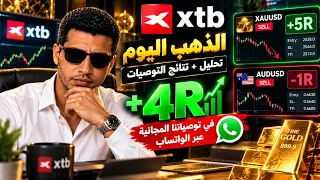 حصيلة صفقات اليوم   تحليل الذهب        وتقييم التوصيات المجانية دندنها