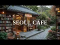Download Lagu Seoul Coffee Shop Ambience ☕ Outdoor Book Cafe Vibes \u0026 Relaxing Bossa Nova Music for Study, Work