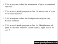 14 Arithmetic Operators Task 1 in C Programming Hindi
