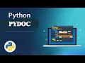 Everything in python pydoc