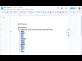 Setting Up and Using Checkboxes with Google Docs