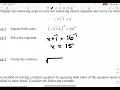 Math 20-2 Unit 3 Radicals L5 Radical Equations