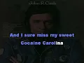 Johnny Cash - Cocaine Carolina [Karaoke version]