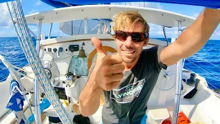 RAW Catamaran Sailing in 4K Martinique to Dominica