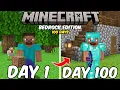 Download Lagu 100 Days in Minecraft Bedrock Edition