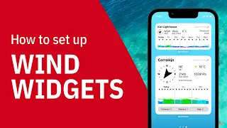 Set up Wind Widgets - Windfinder App