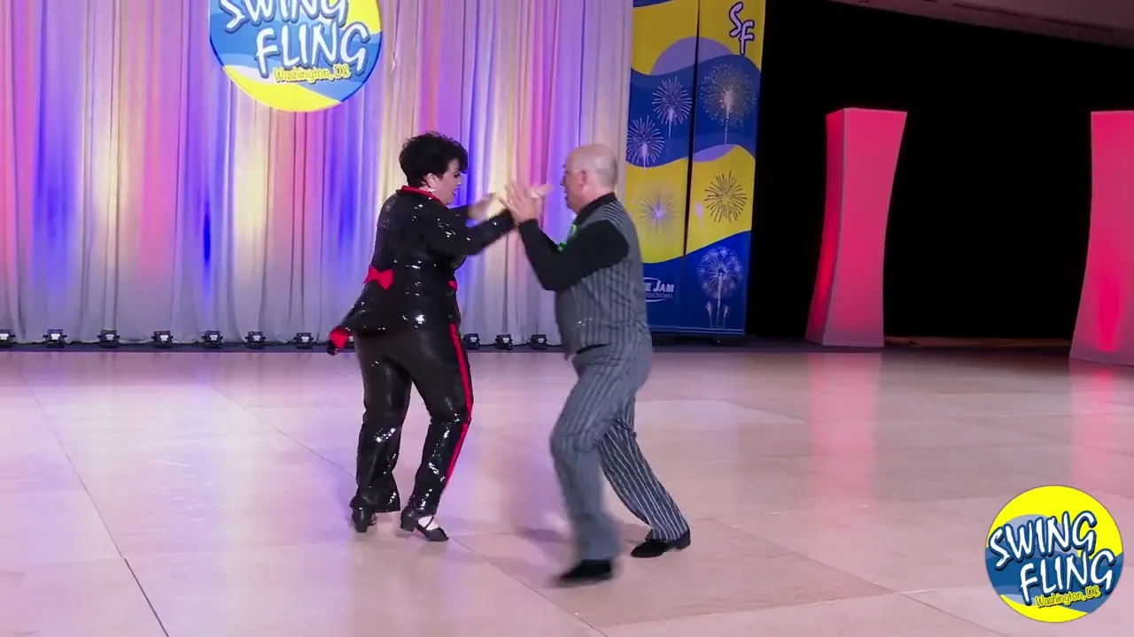 Swing Fling 2022 Rising Star Richard DeFelice & Susan DeFelice