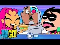 Download Lagu Teen Titans Go! En Latino | Comiendo sano | DC Kids