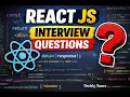 React JS Interview Prep Hooks Events Virtual DOM