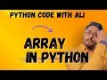 Master Python Arrays Comprehensive Guide for Beginners 2024