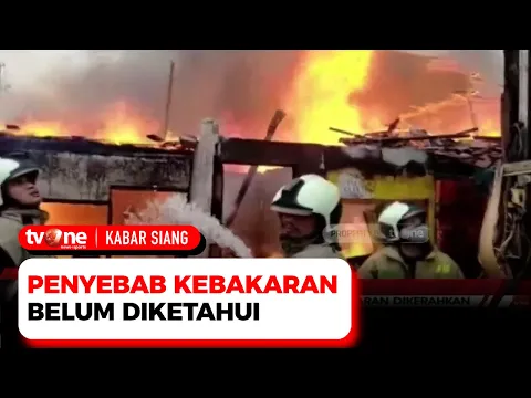 Kebakaran di Cengkareng Jakarta Barat, 14 Unit Mobil Damkar Dikerahkan