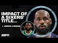 Perk says LeBron Jaylen Brown winning in Philly would STAIN BOSTON FOREVER NBA Today