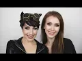 CATWOMAN Makeup On GREY DELISLE GRIFFIN
