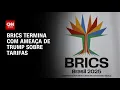 Download Lagu Trump faz ameaça tarifária no último dia de Brics | CNN PRIME TIME