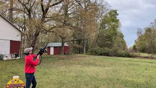 37mm flare launcher with flashbang round