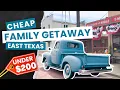 Family Getaway in East Texas Caddo Lake Jefferson Kilgore Tyler