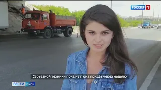 Из-за ремонта Фрунзенского моста центр Омска в часы пик парализован