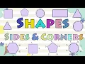Shapes Sides and Corners Vertices Shapes for Kindergarten 2d Shapes
