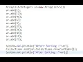 How to Sort ArrayList Collection Decending Order in Java - Intact Abode