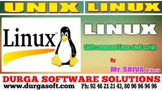 Tutorial Shift command Linux shell script by Shiva