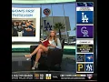 Abby Labar MLB Quick Pitch showing legs for days
