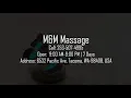 Best Asian Massage In Tacoma The M M Massage Center