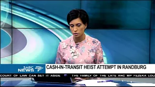robber shot dead in a botched cash in transit heist randburg