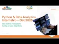 Python Data Analytics Internship Session 12 NumPy Arrays Operations SASF