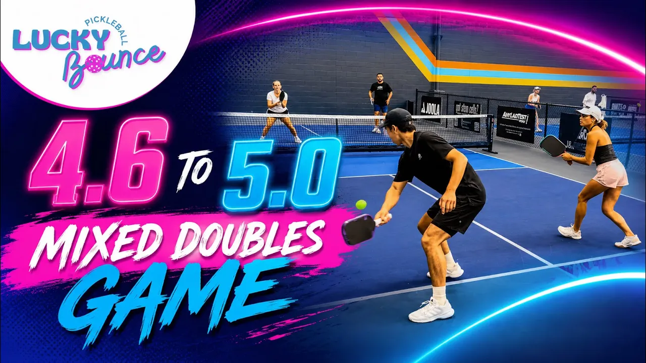 4.6 to 5.0 mixed doubles game￼￼ independence invitational Pickleball tournament ￼