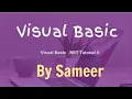 Visual Basic NET Tutorial 5 Set Your Form Properties background image in Visual Basic Sameer